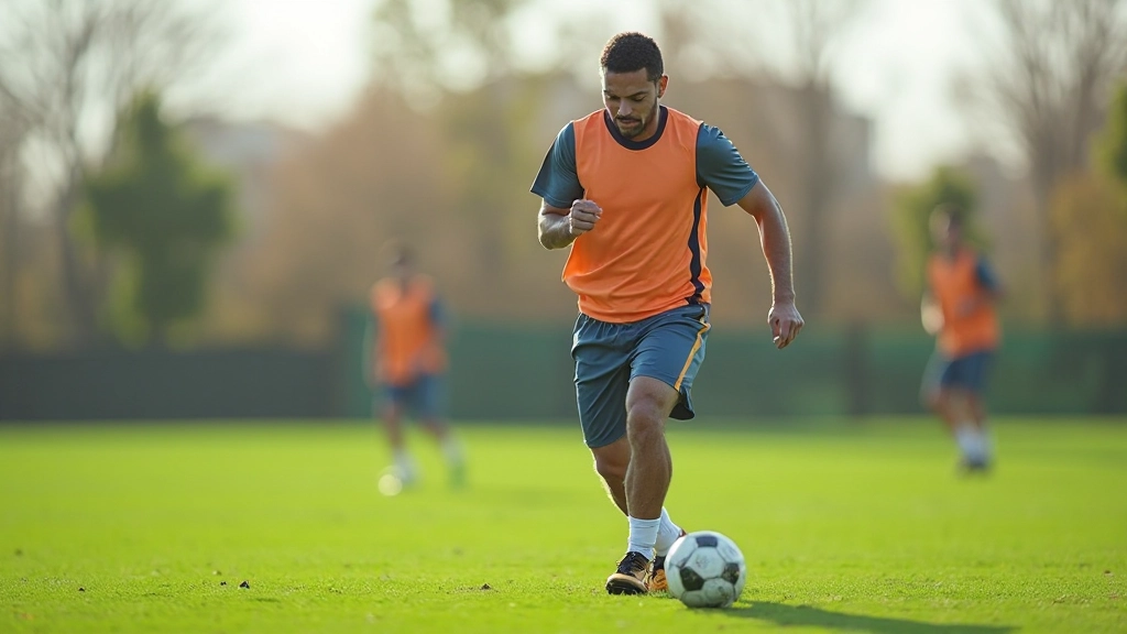 Tactical football formation diagram showing player positioning on pitch